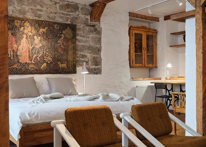 Historic With Private Garden In Old Town Tallin