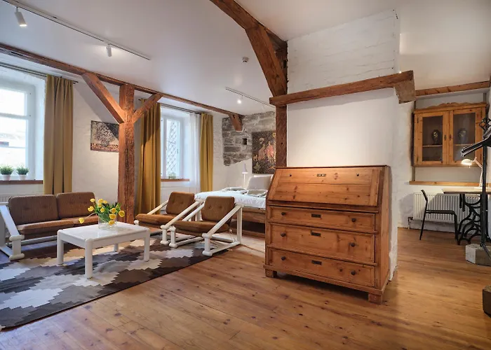 Historic With Private Garden In Old Town Lejlighed *